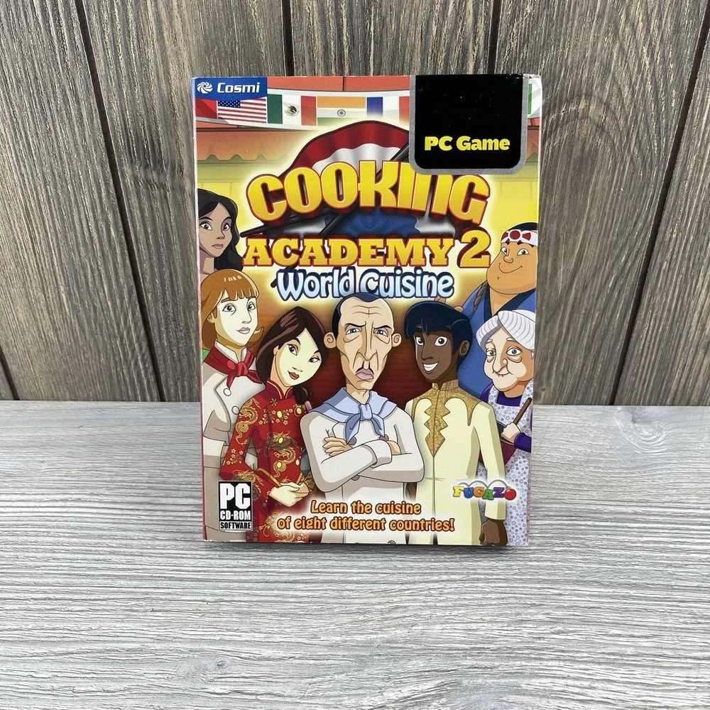 Cooking Academy 2 by Cosmi  for Windows PC 2000/XP/Vista New Sealed